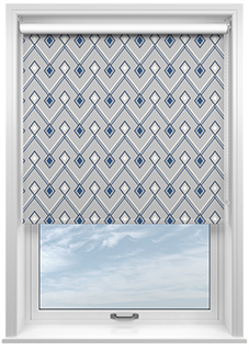 Roaring 20s, Sapphire - Roller Blind